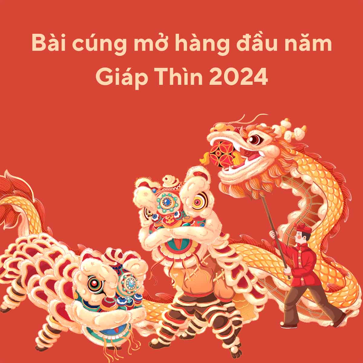 Văn khấn mở hàng đầu năm – Bài cúng mở hàng đầu năm Giáp Thìn 2024